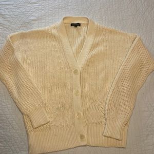 Banana Republic Cream Cardigan - size M